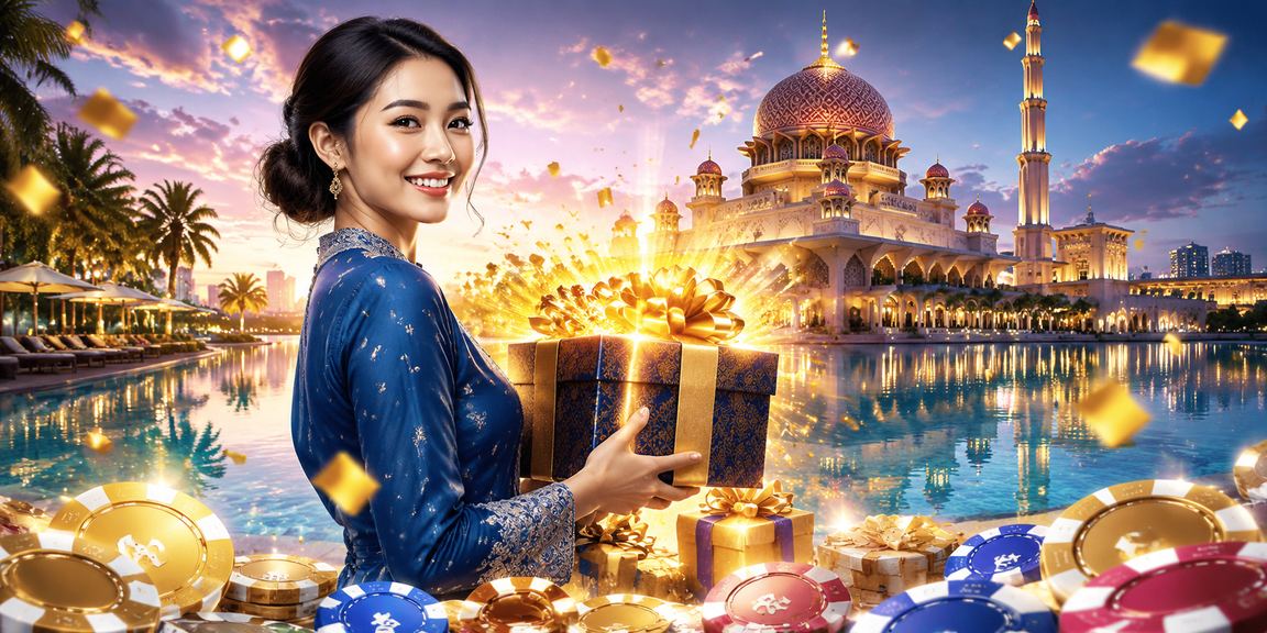 Pengguna mengakses aplikasi kasino 204 di Putrajaya menggunakan telefon bimbit dengan pakaian baju kurung